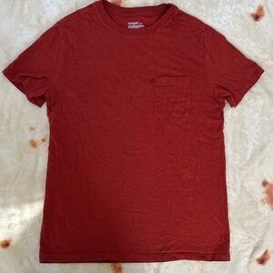Cat & Jack Rich Red Short Sleeve Tee